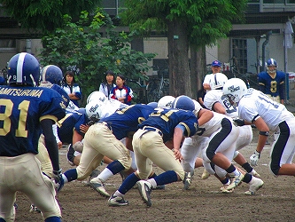 9月26日アメフト準々決勝