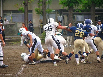 9月26日アメフト準々決勝